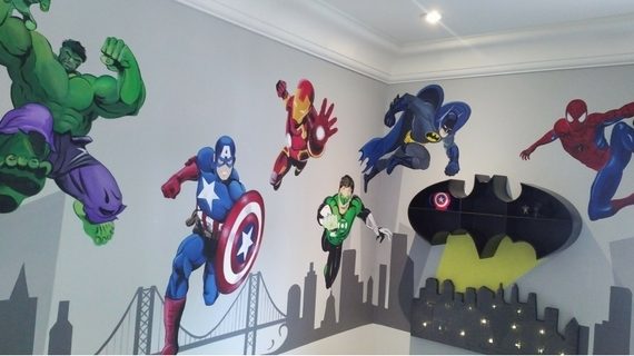 hand painted murals